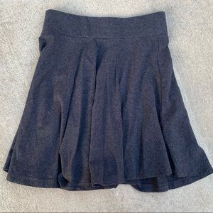American Eagle Gray Skater Skirt